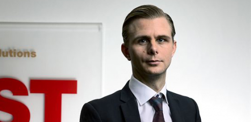 Oscar Törnqvist, vice vd på InterEast.