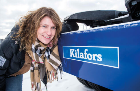 Carina Jakobsson, vd på Kilafors. Foto: Mikael Forslund, arkiv.