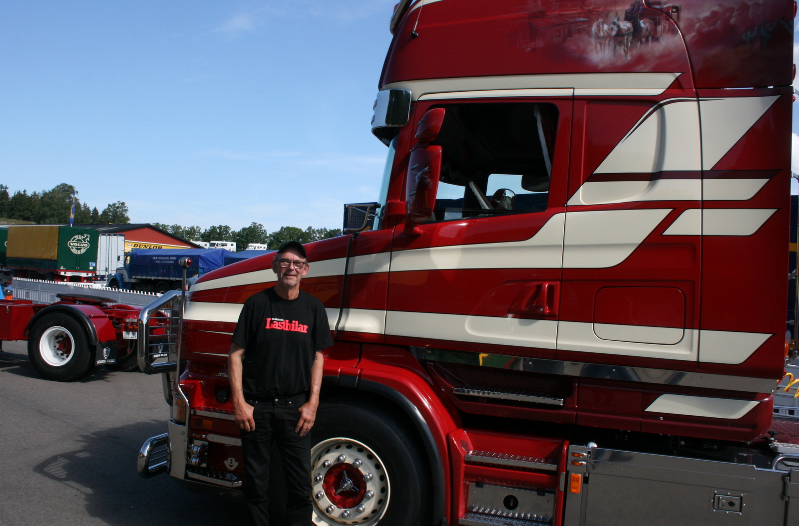 Thomas Andersson har ägt och kört sin Scania T500, 2006, sedan den var ny.