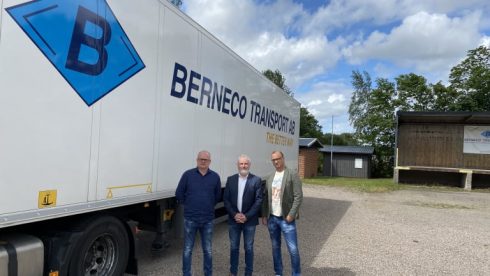 Från vänster: Mattias Jönsson (Berneco), Christian Hallberg (Tempcon) och Jesper Rosén (Berneco),