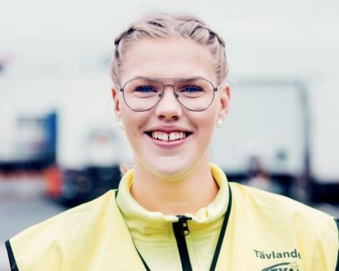 Mimmi Roslin är en av 14 som tävlar i TYA-SM. Foto: Evelina Carborn