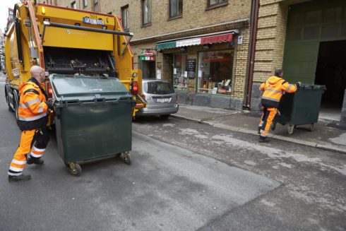 Automatlås ökar säkerheten för Renovas personal och samhället runtomkring.
