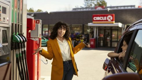Circle K:s betaltjänst för tankning Blippa bilen