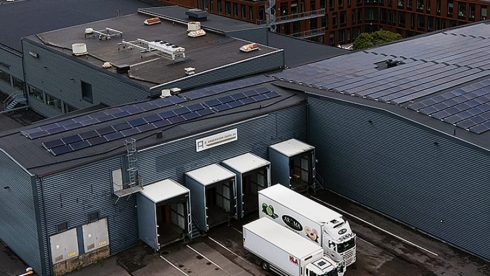 B Anderssons terminal i gamla Slakthusområdet i Göteborg.