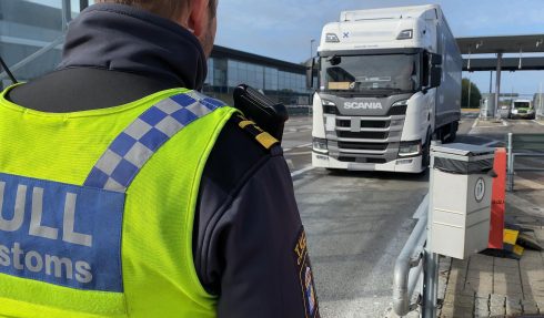 Kriminella nätverk utnyttjar snabba och flexibla transporter för att dölja smuggling. Foto: Tullverket.