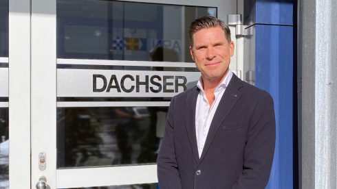 Stefan Sahlin, försäljningschef vid Dachsers säljkontor i Örebro.